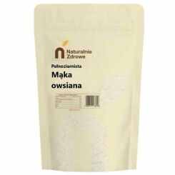 Mąka Owsiana Pełnoziarnista 1 kg - Naturalnie Zdrowe