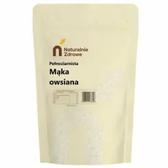 Mąka Owsiana Pełnoziarnista 1 kg - Naturalnie Zdrowe