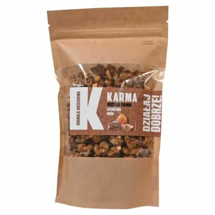 Granola Orzechowa (Orzeszki Ziemne, Czekolada, Miód) 400 g - Karma