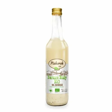 Barszcz Biały na Zakwasie Bio 480 ml - Piskorek