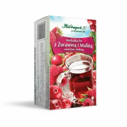 Herbatka z Żurawiną i Maliną FIX 40 g (20 x 2 g) - Herbapol Kraków