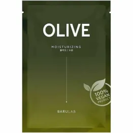 Maseczka Koreańska do Twarzy w Płachcie Oliwka 23 g - Barulab