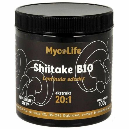 Shiitake BIO 100 g - MycoLife