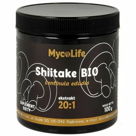 Shiitake BIO 100 g - MycoLife