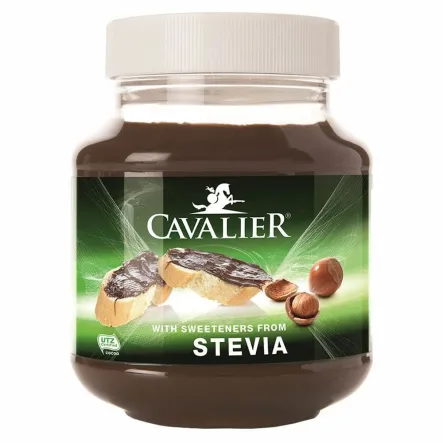 Krem Czekoladowo - Orzechowy Bez Dodatku Cukru 380 g - Cavalier