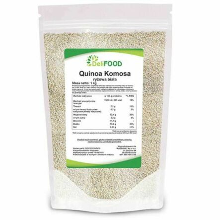 Quinoa Komosa Ryżowa Biała 1 kg - Delifood
