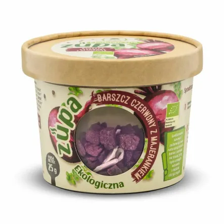 Zupa Barszcz Czerwony z Majerankiem EKO 25 g - Dary Natury