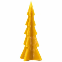 Świeca z Wosku Pszczelego - Choinka 20 cm