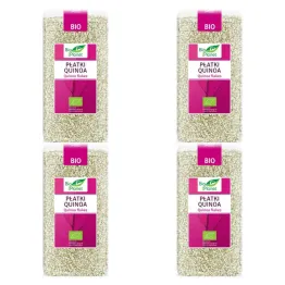4 x Płatki Quinoa Bio 300 g - Bio Planet - Płatki z Komosy Ryżowej Eko
