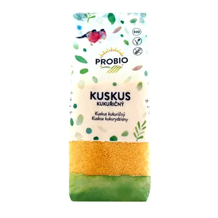 Kuskus Kukurydziany Bio Bezglutenowy 375 g Bioharmonie 