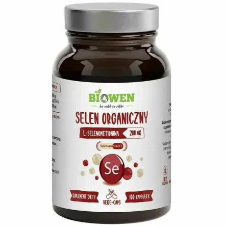 Selen Organiczny 100 Kapsułek - Biowen