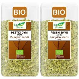 2 x Pestki Dyni Łuskane Jasne Bio 350 g - Bio Planet