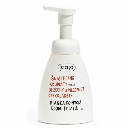 Pianka do Mycia Ciała i Dłoni ORZECHY W MLECZNEJ CZEKOLADZIE 250 ml - Ziaja