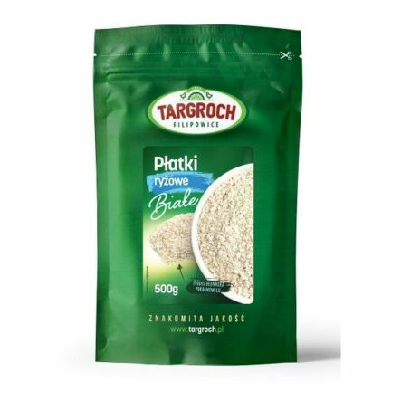 Płatki Ryżowe 500 g - Targroch - Przecena Krótka Data Minimalnej Trwałości