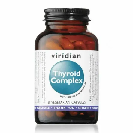 Thyroid Complex Tarczyca Kompleks 60 Kapsułek - Viridian - Wyprzedaż
