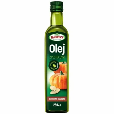 Olej z Pestek Dyni Tłoczony na Zimno 250 ml - Targroch
