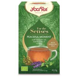 Herbatka dla Zmysłów Spokój Bio 42 g (20 x 2,1 g) - Yogi Tea