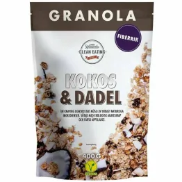 Granola Kokos & Daktyl Bez Dodatku Cukru 400 g - CLEAN EATING