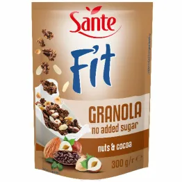 Fit Granola Orzechy i Kakao 300 g - Sante