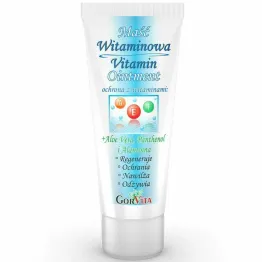 Maść Witaminowa Ochronna z Witaminami A, E, F 50 ml - Gorvita
