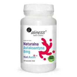 Naturalna Astaksantyna 8 mg 60 Kapsułek - Aliness