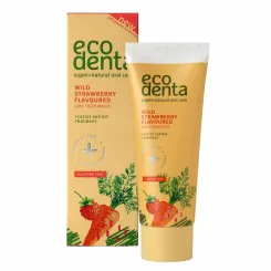 Pasta do Zębów dla Dzieci Truskawka Marchew 75 ml - ECODENTA