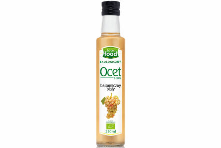 Ocet Balsamiczny Biały Bio 250 ml - Look Food