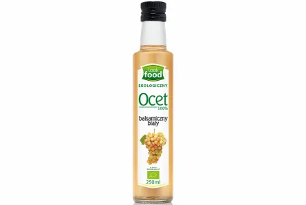 Ocet Balsamiczny Biały Bio 250 ml - Look Food