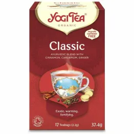 Herbatka Classic Chai z Przypraw Korzennych Bio (17x 2,2 g) 37,4 g - Yogi Tea