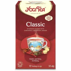 Herbatka Classic Chai z Przypraw Korzennych Bio (17x 2,2 g) 37,4 g - Yogi Tea