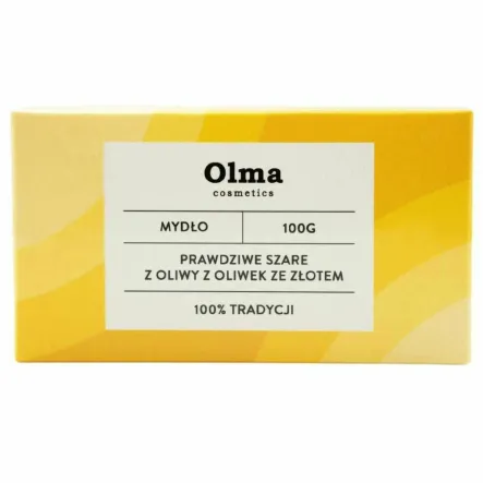 Mydło z Oliwy z Oliwek  ze Złotem 100 g - Olma Cosmetics