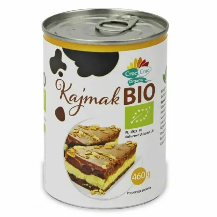 Kajmak Masa Krówkowa Bio 460 g - Croc-Crac (data 30.03.2023)