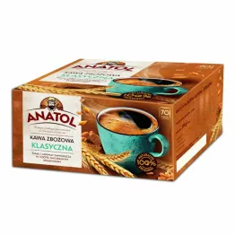 Klasyczna Kawa Expresowa Zbożowa 294 g (70 torebek) Anatol 