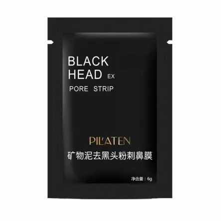 Maska kolagenowa do Twarzy Peel-Off z Aktywnym Węglem z Bambusa 6 ml - Pilaten (25.06.2024)