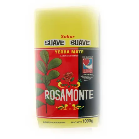 Yerba Mate Rosamonte Suave 1 Kg