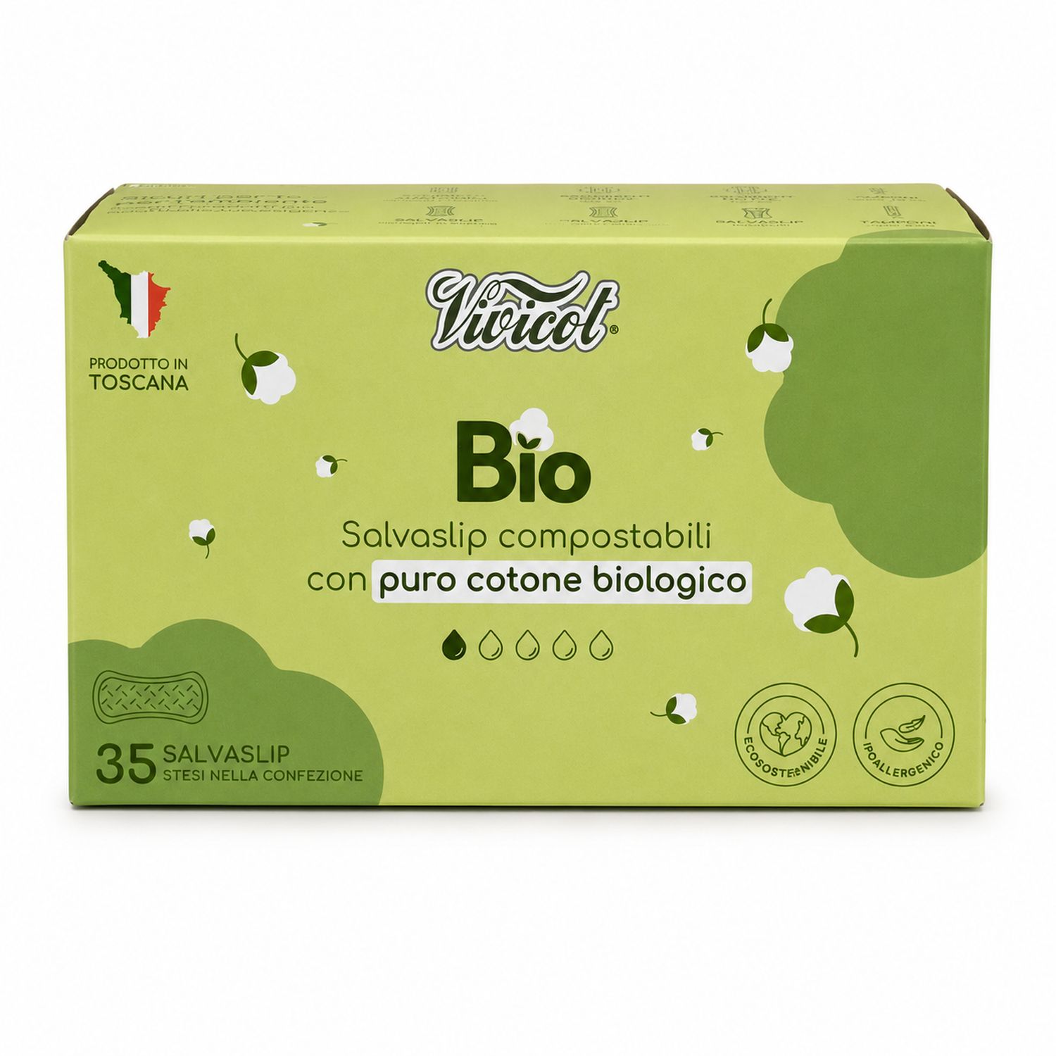 Wkładki Higieniczne Bio 35 Sztuk - Vivicot