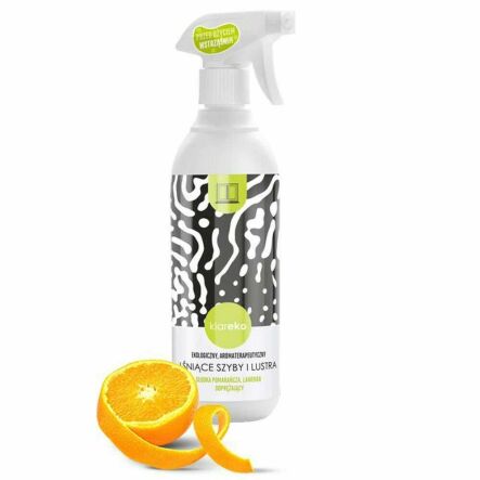 Lśniące Szyby i Lustra Słodka Pomarańcza i Lawenda 500 ml - KLAREKO