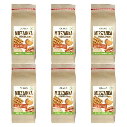 6 x Mieszanka Uniwersalna Bezglutenowa 1 kg - Grano