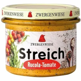 Pasta Słonecznikowa z Rukolą i Pomidorami Bezglutenowa Bio 180 g  -Zwergenwiese