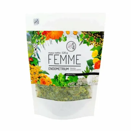 ENDOMETRIUM FEMME Mieszanka Ziołowa 120 g - Organis