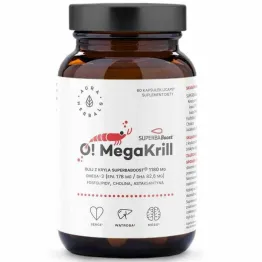 O! MegaKrill 1180 mg 60 Kapsułek - Aura Herbals