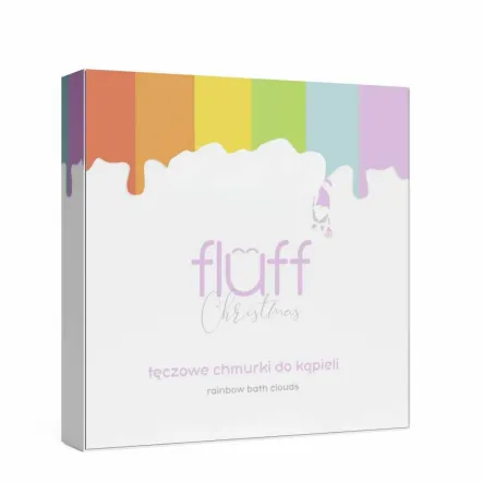 Tęczowe Chmurki do Kąpieli 2x 150 g - Fluff