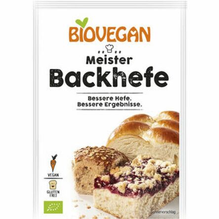 Drożdże Piekarskie Suszone Bezglutenowe Bio 7 g - BioVegan