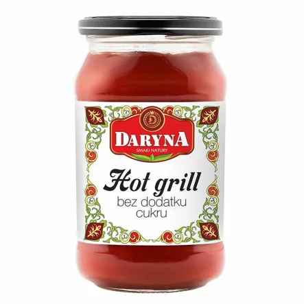 Sos Hot Grill Bez Dodatku 475 g - Daryna