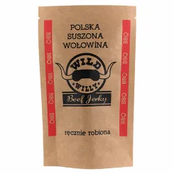 Beef Jerky Suszona Wołowina BBQ 30 g - Wild Willy