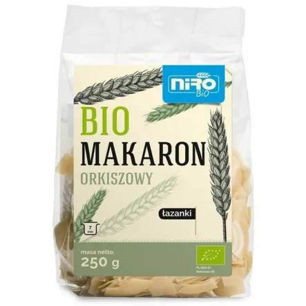 Makaron Orkiszowy Łazanki Bio 250 g - Niro