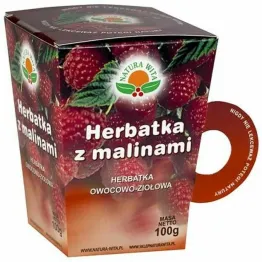 Herbatka Owocowo - Ziołowa z Malinami 100 g - Natura Wita