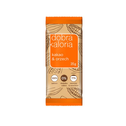 Baton  Kakao i Orzech 35g Dobra Kaloria