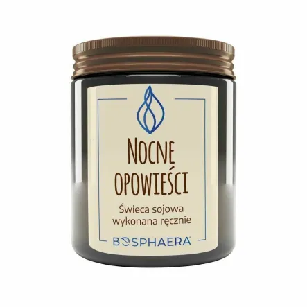 Świeca Sojowa Nocne Opowieści 190 g - Bosphaera