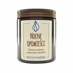 Świeca Sojowa Nocne Opowieści 190 g - Bosphaera